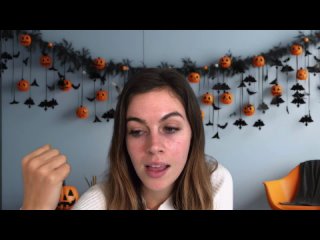 [asmr] miss bell teaches a lesson on spells - happy halloween